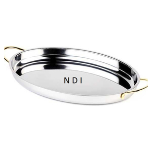 ถาดเสิร์ฟชากาแฟอาหารตกแต่งรูปทรงตามสั่งถาดเสิร์ฟกาแฟสีทอง - Product Image 5