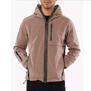 Veste de randonnée imperméable à capuche pour homme, veste softshell, veste coupe-vent, veste à fermeture éclair pour homme, dernière mode de rue - Product Image 1