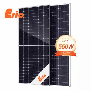 Solarpanelpreis 500 W 540 W 545 W 550 Watt 550 W 600 W 670 W 700 W zweiseitige Photovoltaik-Pv-Solarpanels