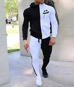 Diseño de moda Logotipo personalizado Noly Chándal Joggers Pantalones Dos piezas Transpirable Conjunto Chándales para hombres - Product Image 1