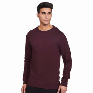 Sweat à capuche de couleur marron de la meilleure qualité Pull en coton et polyester à manches longues Sweats à capuche pour hommes avec logo personnalisé - Product Image 1