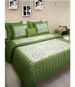 Cubrecama de Algodón 100% Hecho a Mano con Estampado Simple para Uso Doméstico, Colcha Jaipuri Razai para Todos - Product Image 3