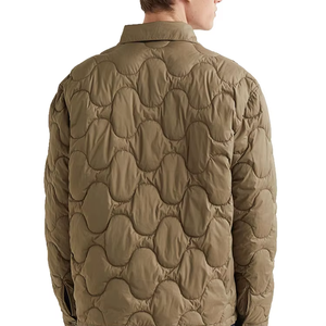 Autumn Winter Fashion <b>Lightweight</b> Brown <b>Men's</b> Down <b>Jacket</b> Outdoor Casual Puffer <b>Padding</b> <b>Jacket</b> 2026 - Product Image 5