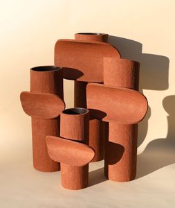 Fundición de aluminio Metal Modelo de lujo Acabado de arcilla de alta calidad Maceta Hogar Jardín Uso Blacony - Product Image 5