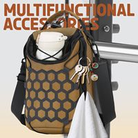Tactique fort boutons magnétiques grande capacité sac de sport 26oz bouteille d'eau porte-accessoires 900D Polyester minuscule aimant sacs