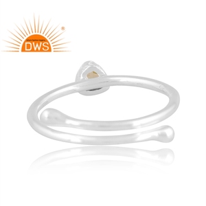 Best Selling Fine Sterling Silver Natural <b>Peridot</b> Gemstone Stackable <b>Ring</b> Custom Jewelry For Women Gift For Her - Product Image 4