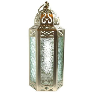 Farol de Vela Marroquí de Metal y Hierro de Excelente Diseño con Vidrio Transparente para Decoración de Eventos y Fiestas en el Hogar, Faroles Colgantes - Product Image 2