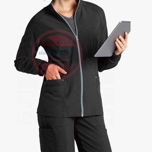 Uniforme de gommage à manches longues de haute qualité Veste de gommage médical pour infirmière - Product Image 5