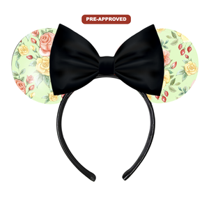 Roses Design Paintable Black Headband DIY <b>Drawing</b> Craft Hair Accessory for Kids Birthday Party Boys & Girls - Product Image 1