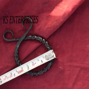 Broche de mano medieval personalizado de acero al carbono con broche de hoja en forma de renacimiento victoriano medieval natural - Product Image 4