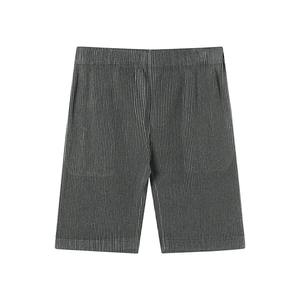 Polyester/Cotton Men's High Quality Eco-Friendly Breathable Solid Canvas Fitness <b>Shorts</b> Casual Side Pockets <b>Zip</b> Outdoor Running - Product Image 6