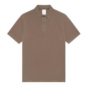 Nuevos hombres de talla grande para Polos de manga larga con cuello vuelto de contraste tela de lona transpirable para hombres de talla grande - Product Image 1