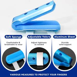 Attelles pour doigts LS Wrap, attelle pour orteil entortillé, attelle pour doigts en aluminium - Product Image 6