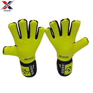 Gants de gardien de but en cuir professionnels unisexes pour adultes, respirants, antidérapants, de haute qualité, pour le football en plein air, logo personnalisé, vente en gros - Product Image 2