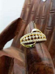 Anillo de boda de compromiso solitario elegante personalizado VVS Moissanite diamante 10K/14K/18K oro anillo de fiesta de moda regalo - Product Image 6