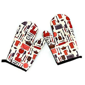 Livraison rapide four de cuisine Anti-brûlure four résistant à la chaleur ustensiles de cuisson maniques mitaines en Silicone - Product Image 2