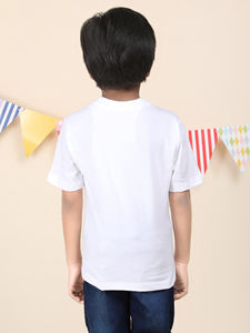 T-shirt à col rond pour garçon 100% coton à bas prix Vêtements imprimés toutes saisons dans différentes méthodes et matériaux t-shirts graphiques - Product Image 2