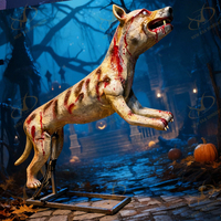 Figurine animatronique zombie grande taille NED rechargeable, nouvelle arrivée, durable, très vendue, pour parcs d'attractions sur le thème d'Halloween, prix d'usine