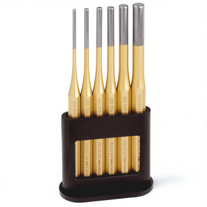 Juego de Punzones Paralelos de Grado Industrial Knipex de 6 Piezas con Punta Recta y Caja de Plástico para Cinceles y Punzones - Product Image 3