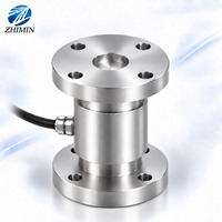 Sensor Torsi Reaksi Statis Flens 50/100/200 Nm ±0,1% F.S. IP66/IP67 untuk Meja Uji Motor, Katup, dan Kunci Pas
