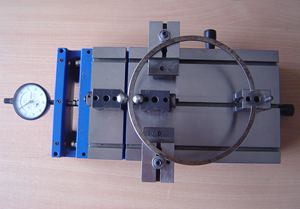 Analizador de Anillos de Pistón Personalizable con Soporte OEM CM 1060, Material de Fundición Azul, Instrumentos Kudale para Instrumentación - Product Image 3