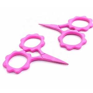 Mini Sunflower Red Daisy Kelmscott Design Embroidery Scissors Stainless Steel Right-Handed Hair Use <b>Thinning</b> - Product Image 5