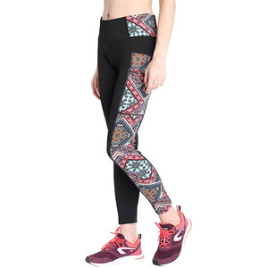 Women's High Quality Breathable <b>Seamed</b> Yoga Waist Leggings New Design Casual Workout Fitness <b>Tights</b> Printed Wholesale - Product Image 1
