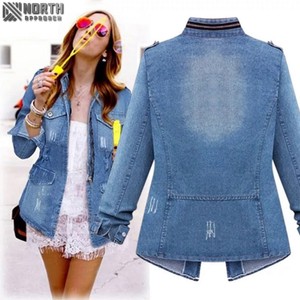 Vente en gros de vestes en jean personnalisées avec votre propre logo à impression numérique pour hommes et de manteaux de vestes en jean pour hommes pour femmes - Product Image 3