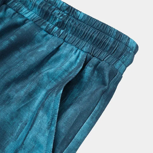 ¡Novedad de 2025! Pantalones cortos deportivos de malla a la moda para hombre, pantalones cortos de playa de compresión informales, estampado de sublimación frontal, patrón sólido - Product Image 5