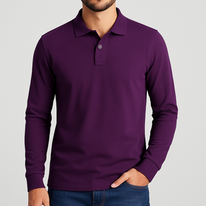 Meilleures ventes : Chemise homme anti-rides 100 % coton, coupe droite, manches longues, style décontracté, streetwear, mode et sport, assortie à un téléphone portable - Product Image 2