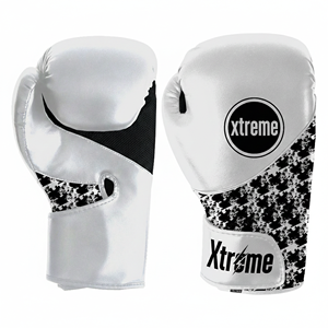 Guantes de Boxeo Profesionales para Sparring, MMA, Muay Thai, Cuero PU Transpirable, 12 oz, Absorción de Impactos, Logotipo Personalizado OEM - Product Image 4