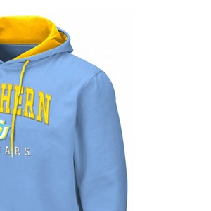 Sudadera de Algodón con Capucha de la Universidad del Sur, Color Azul Cielo, Diseño con Logotipo Universitario Estampado, Antiencogimiento, Tejido de Punto - Product Image 4