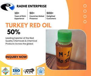 Proveedor a Granel de Alta Calidad de Emulsionante Industrial de Cuero, Aceite Rojo Turco, Aceite de Ricino Sulfonado y Sulfurizado, Productos Químicos Diarios RADHE - Product Image 2