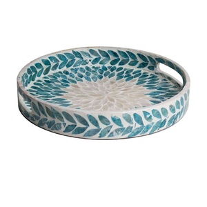 Designer attrayant café hôtels servant des plats nourriture fruits café plateau de service fête de mariage décoration de table restauration - Product Image 3