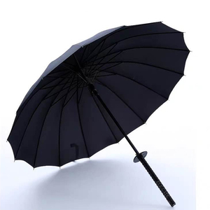 Ombrello a Forma di Katana Orientale, Apertura Automatica, 8 Stecche, Grande Formato, in Nylon 190T, Ideale per Regali Aziendali - Product Image 1