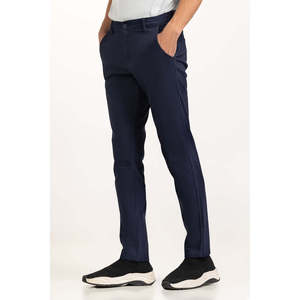 กางเกงขายาวสีกากีลำลองปรับแต่งโลโก้ได้ รุ่น MN-TRC-WS24-020 ผ้าฝ้าย 100% เอวสูง ผ้าอ็อกซ์ฟอร์ดคอร์ดูรอย ซิป ไซส์ XL ทรงตรง ย้อมสี - Product Image 1