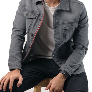 Vestes en jean personnalisées pour hommes High Street fabriquées à la main avec un tissu en laine de qualité supérieure pour l'hiver Créez votre design! - Product Image 6