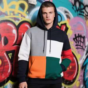 Sudaderas Gruesas de Invierno de Alta Calidad con Estampado Personalizado para Uso en Exteriores, 100% Algodón, Felpa, Corte Holgado, Diseño con Cremallera - Product Image 5