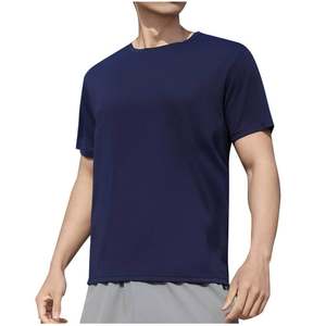100% algodón pesado camiseta verano color sólido 230 G hombres blanco casual todo-fósforo cuello redondo otoño hombro manga corta - Product Image 2