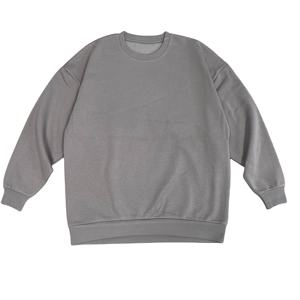 Sweat-shirt d'hiver pour homme, col rond, en molleton 100% coton, personnalisable, sans doublure, style streetwear, vente en gros - Product Image 1