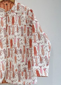 Long <b>Sleeve</b> Quilted Jacket, Reversible Handmade Jacket, Women Block Print Jacket, Long <b>Sleeve</b> Jacket, <b>Short</b> Jacket - Product Image 3