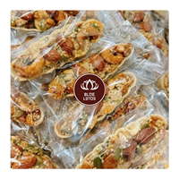 Hot <strong>Selling</strong> Vietnamese Mixed-Nut Boat Cookie Crispy Wholesome Snack Almond Cashew Walnut OEM Bulk Importers <strong>Best</strong> Choice