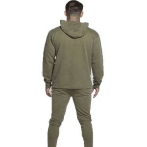 Survêtement pour hommes Streetwear Distressed Hoodie Sweatpants Set Custom Embroidered For Men Acid Washed Vintage - Product Image 4