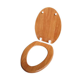 Copriwater allungato in stile giapponese J&V Textiles, facile da pulire e sostituire, con cerniere a chiusura ammortizzata, bidet elettronico, facile da usare - Product Image 4