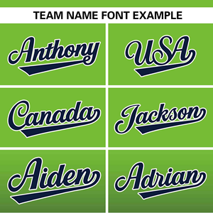 Camiseta Deportiva Personalizada para Hombre con Degradado, Transpirable, Sublimada, Estilo Béisbol, con Nombre y Número del Equipo, Talla Grande, Manga Corta - Product Image 3