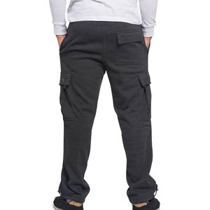 Pantalons de survêtement Pantalons de survêtement en éponge française Flare Jambe droite Baggy Pantalons pour hommes Pantalons de survêtement empilés à jambes larges Pantalons pour hommes Jogging - Product Image 4