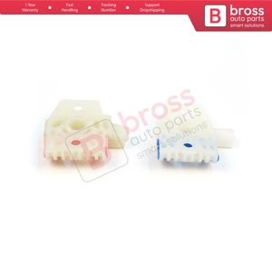 Clips de réparation de lève-vitre BWR317+BWR1198 Avant Droit A+B pour Golf MK6 A6 5K 5K1 AJ5 Variant 2008-2014 5 Portes 5K0837462 - Product Image 6