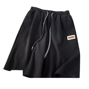 Pantalones cortos para correr Verano deportes finos Transpirable absorción de sudor baloncesto fútbol Gimnasio pantalones cortos Tubo recto suelto Pantalones cortos versátiles - Product Image 3
