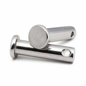 Goupille de charnière à tête en acier inoxydable 304 poli miroir, percée avec précision, pour quincaillerie de machines marines - Product Image 1