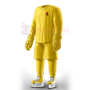 Popular Custom Designed Men's Ice Hockey Uniform Pakistan 100% Polyester Breathable Quick Dry Lightweight High Quality Sports - Product Image 4